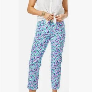 Lilly Pulitzer Stretch Pants in Hottie Dottie